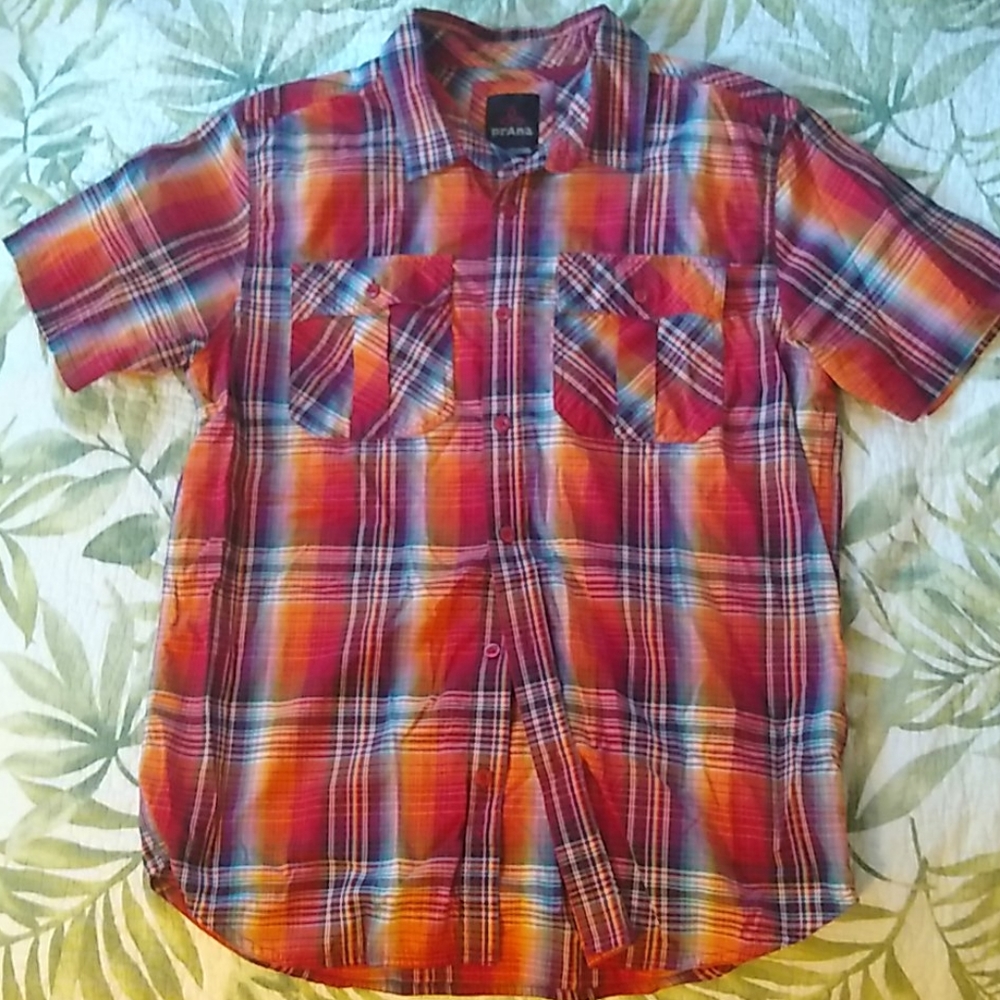 Men's prana button down